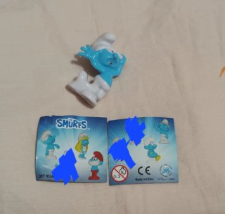 Figura de Los Pitufos