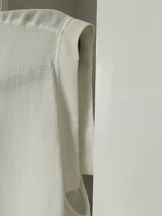 Camisa Mango blanca sin mangas