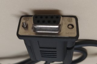 Cabo Adaptador RS232 DB9 Fêmea p/ Jack 2.5 mm