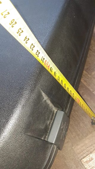 Maleta negra 49x33x21 usada ver fotos