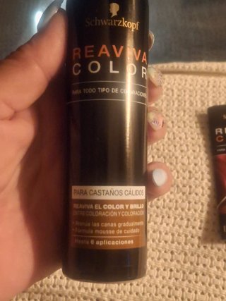 Reaviva Color Castaños Cálidos Mousse 75ml