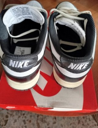 Nike Dunk PRM Bianche e Nere Taglia 44