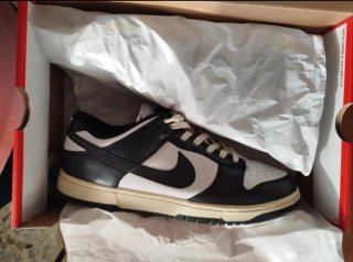 Nike Dunk PRM Bianche e Nere Taglia 44