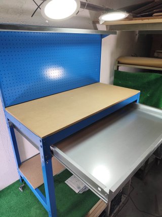 Banco de Trabajo Simon Rack con Panel
