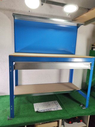 Banco de Trabajo Simon Rack con Panel