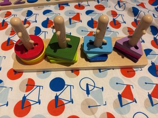 Juego educativo madera formas y colores