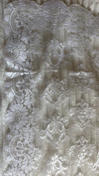 Mantilla española encaje blanco
