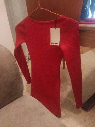 Vestido Bershka Rojo