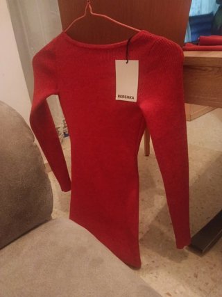 Vestido Bershka Rojo