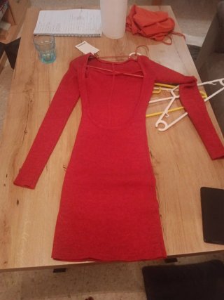 Vestido Bershka Rojo