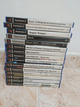 Lote 15 Juegos PlayStation 2 PS2