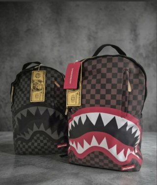 Zaino Sprayground Checkerboard Shark
