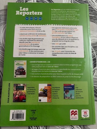 Les Reporters 3- A2.1 Éd.Macmillan eleve ed. An...