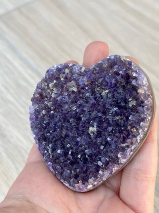 Corazón de Amatista