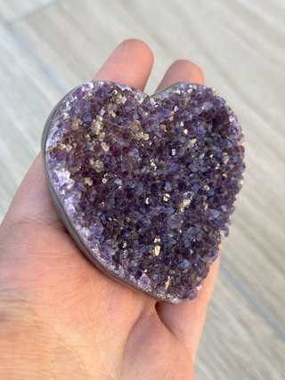 Corazón de Amatista