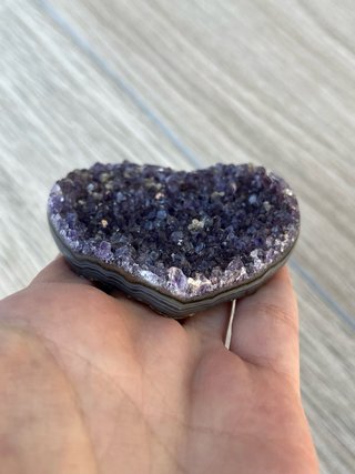 Corazón de Amatista