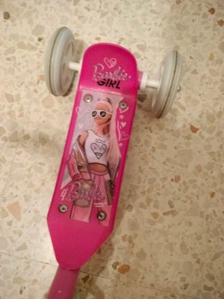 Patín Barbie 3 Ruedas Niña