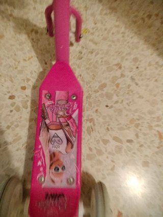 Patín Barbie 3 Ruedas Niña