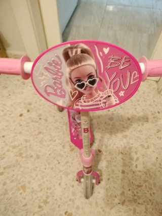 Patín Barbie 3 Ruedas Niña