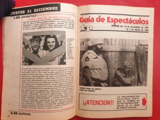 Teleprograma 821 Tip y Coll Dic 1981