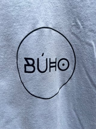 Camiseta Búho Store Azul Claro Talla 3XL