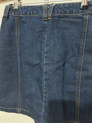 Minifalda vaquera Stradivarius talla S