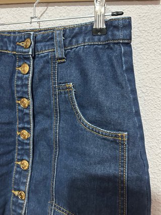 Minifalda vaquera Stradivarius talla S