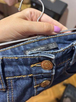 Minifalda vaquera Stradivarius talla S