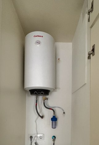 Instalación de termos eléctricos 50L - 80L - 100L