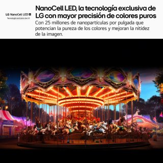 Smart TV 65" LG NanoCell 55 LED AI
