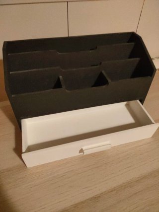 Organizador escritorio madera