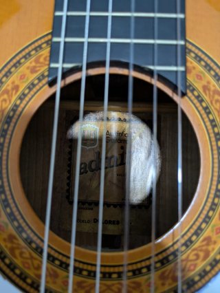 Guitarra flamenca antigua Admira Dolores años 70