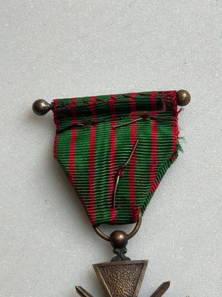 Medalla Cruz de Guerra Francesa WW1