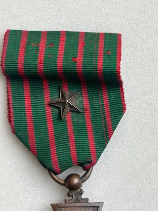 Medalla Militar Francesa Cruz de Guerra