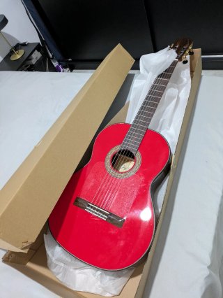 Guitarra Flamenca José Rincón Roja