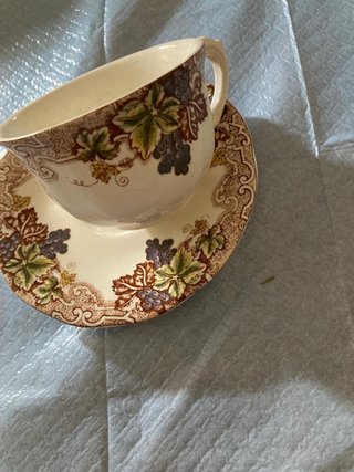 Juego de café La Cartuja uva