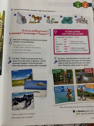Promenade, français A1-A2, 2 ESO. Livre de l'élève