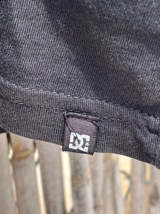 Camiseta DC Shoes Negra Talla XL Skate Photo