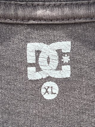Camiseta DC Shoes Negra Talla XL Skate Photo