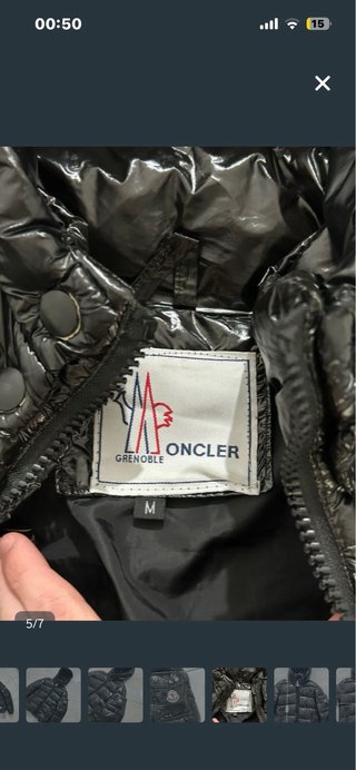 Moncler Maya Giubbotto Lucido Nero luxury designer