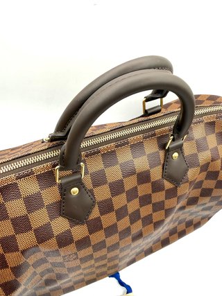 Borsa Louis Vuitton Speedy 35 Damier Marrone