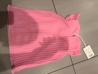 Vestito bambina Marines rosa fiori 12-18 mesi