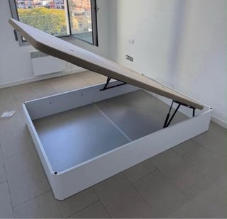 Canapé abatible madera y metal