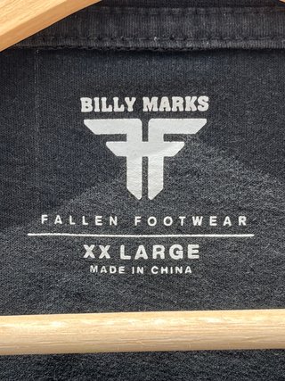Camiseta Fallen Footwear XXL Billy Marks Pistolas