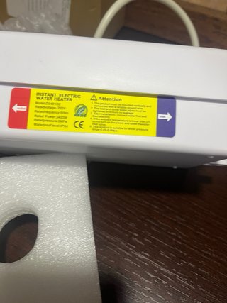 Mini Calentador Agua Eléctrico Instantáneo TOP