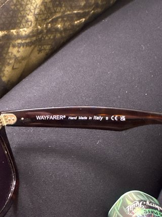 Gafas de sol Ray-Ban Wayfarer negras