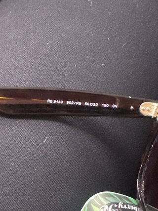 Gafas de sol Ray-Ban Wayfarer negras