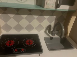 Cocinita de madera infantil