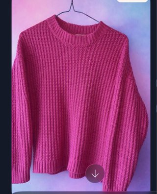 Camisola Stradivarius Rosa Tamanho Único