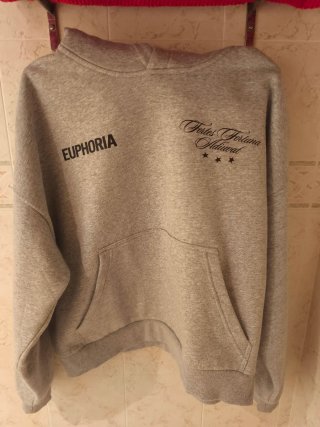 Sudadera H&M Gris Talla L